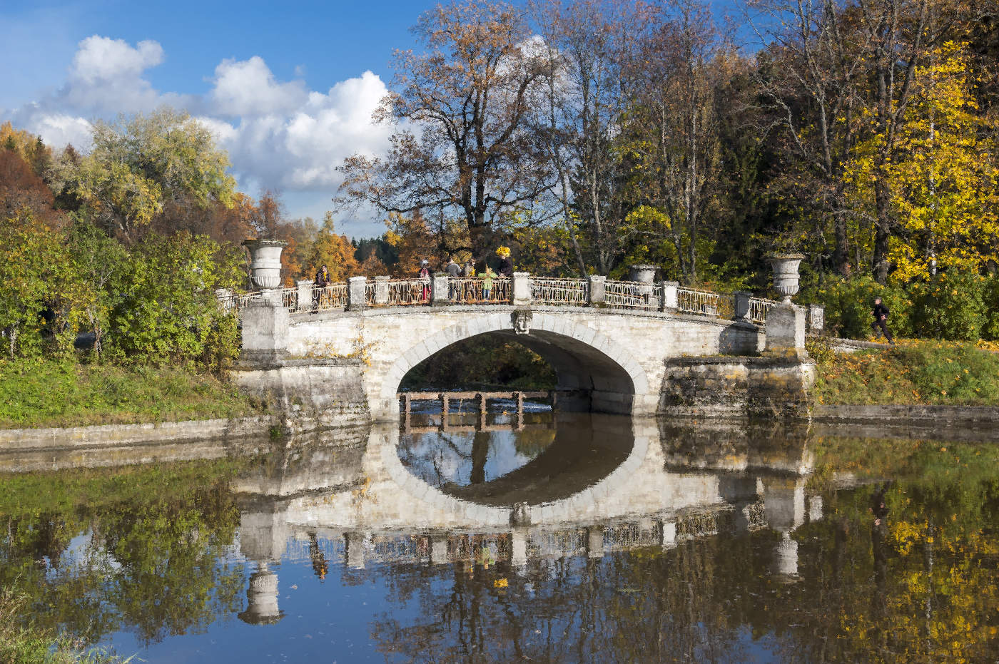 Осень в Павловске.