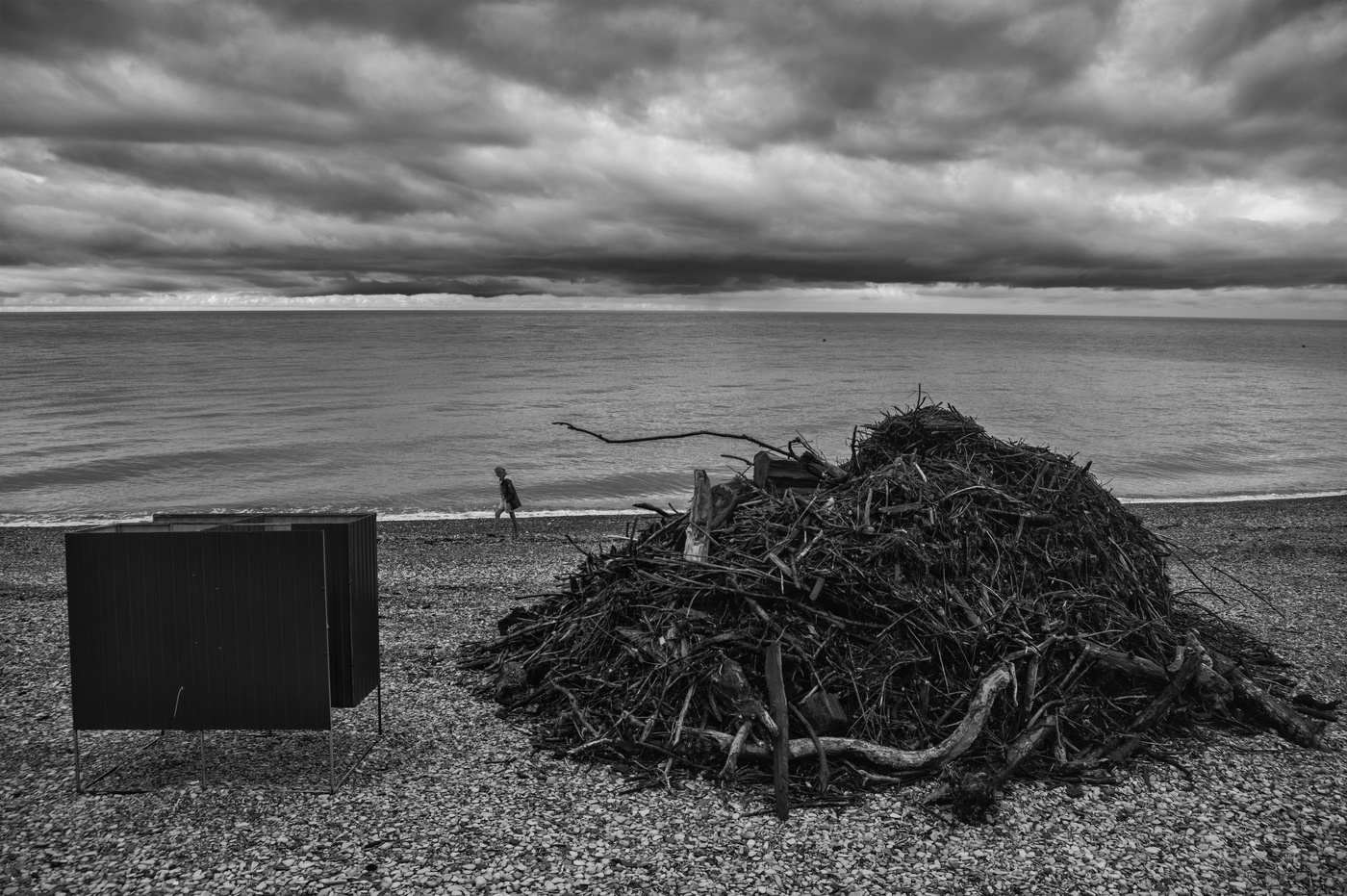 След шторма...