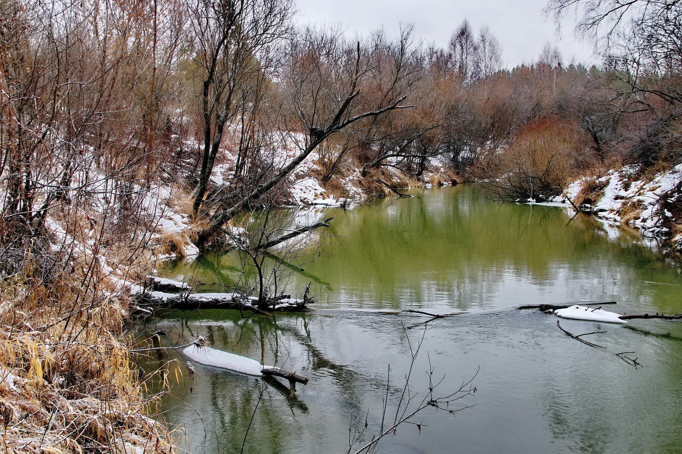 **Лесная речка.*