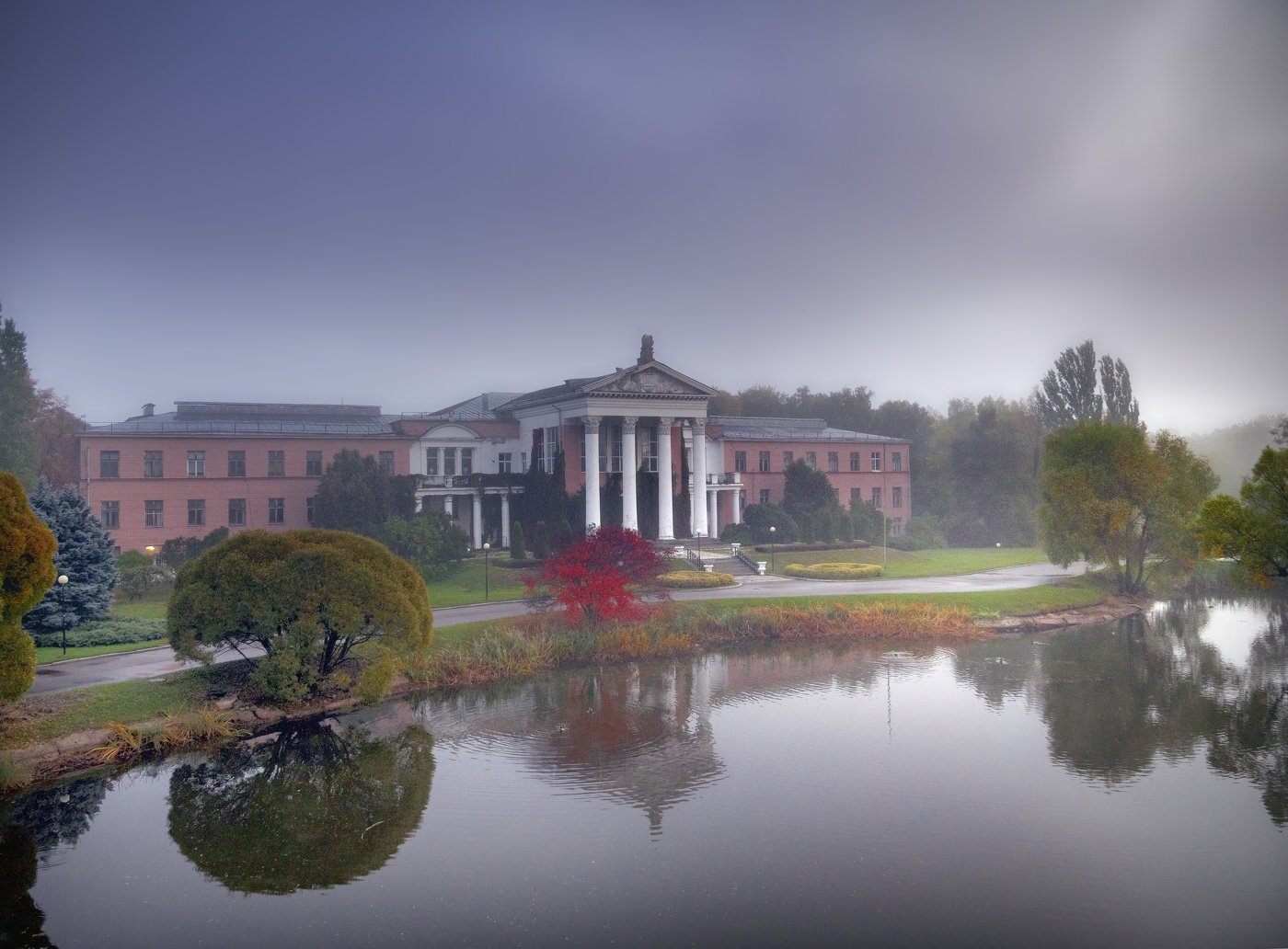 Ботанический сад осенью