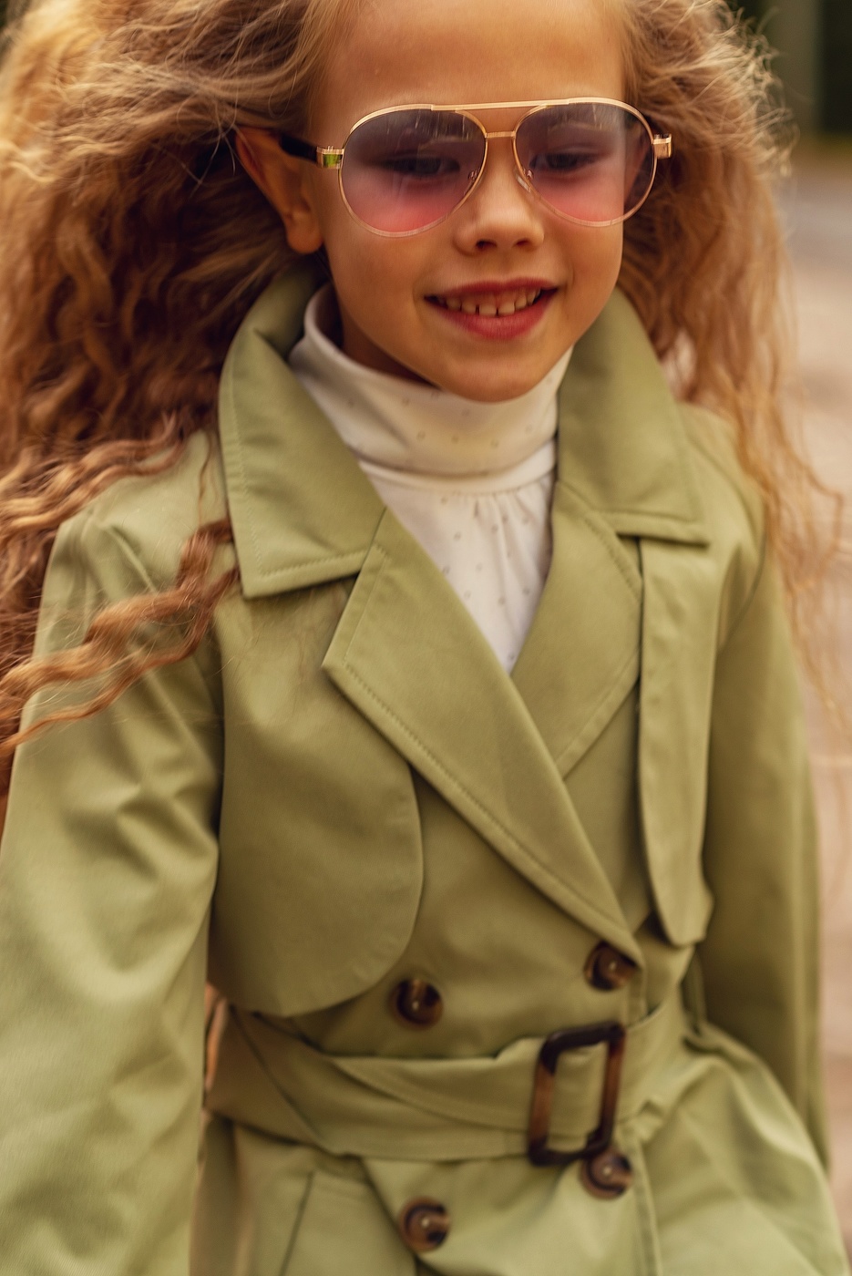 Модный тренч