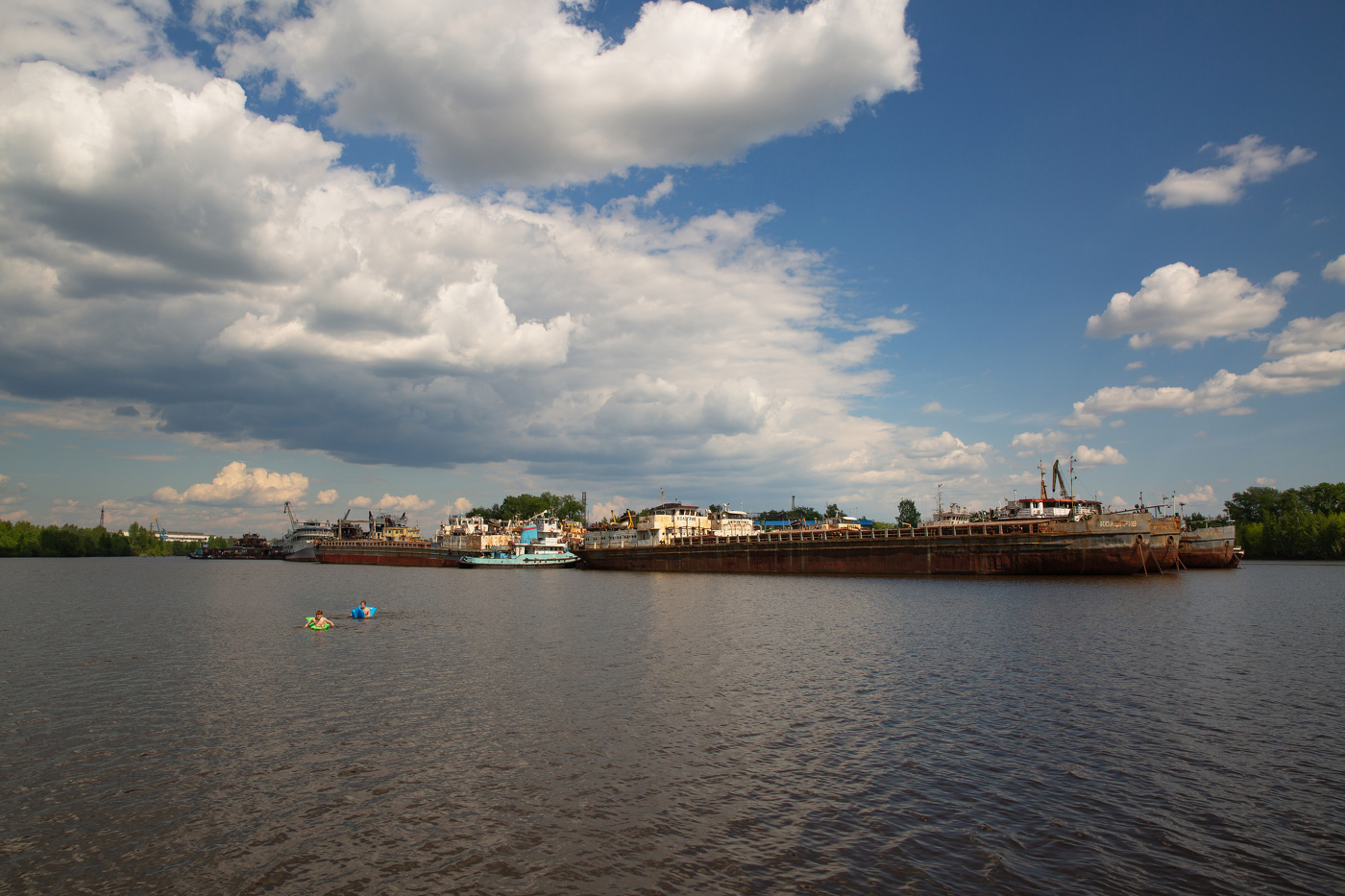 "Кладбище" кораблей