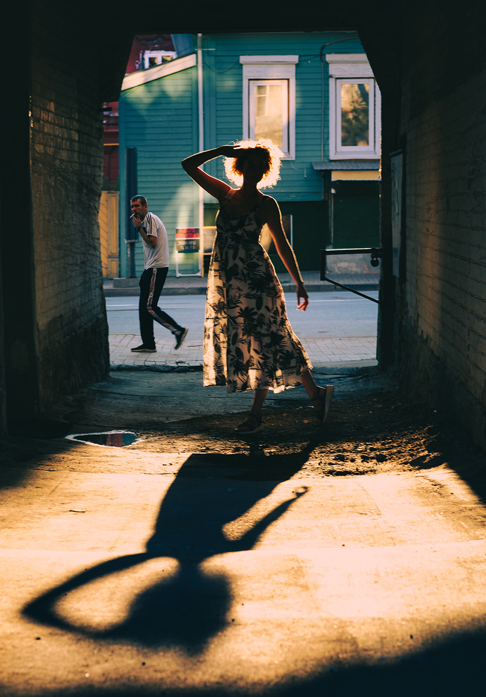 Где-то в городе N.