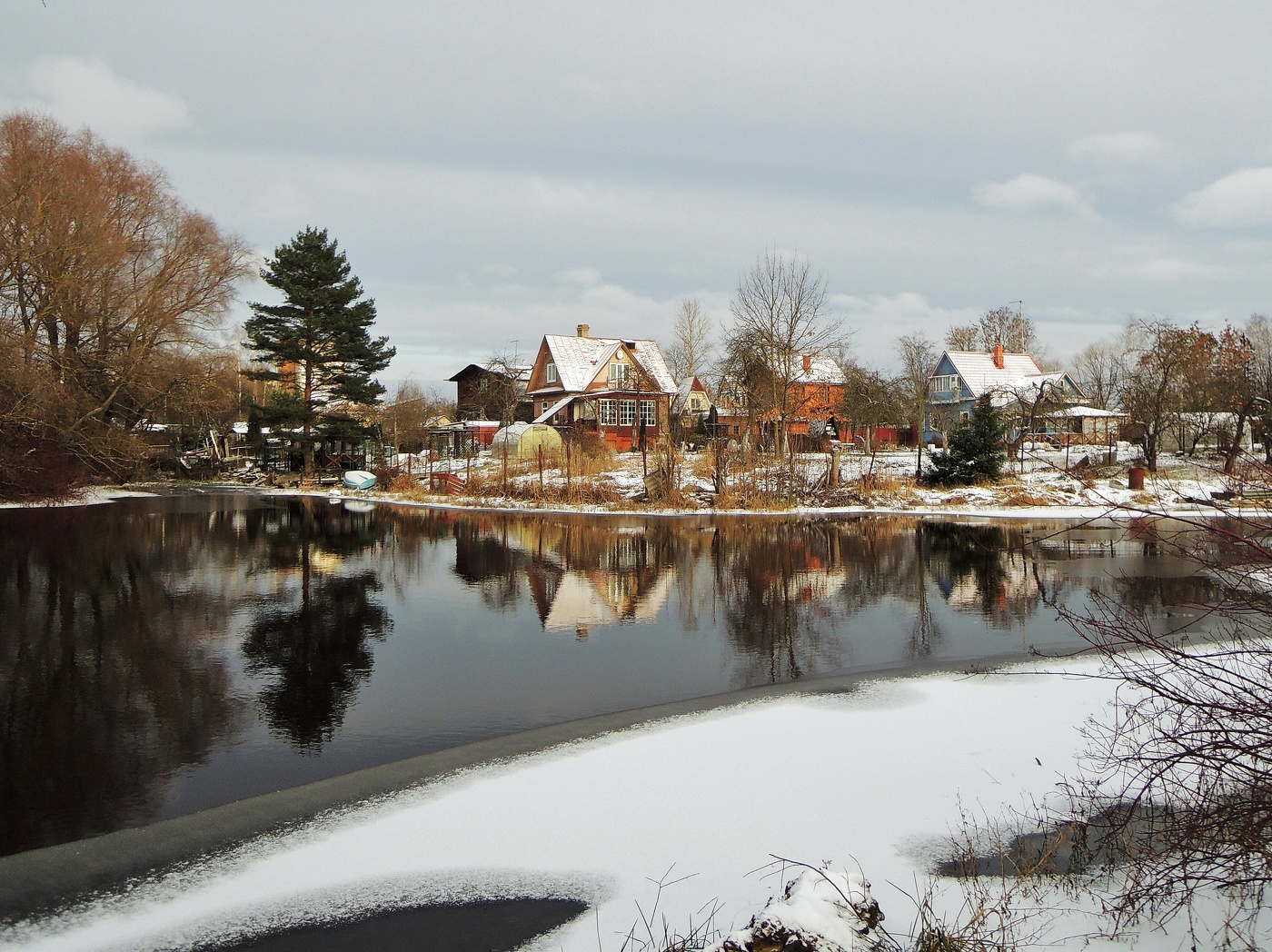 скупое зимнее Солнце
