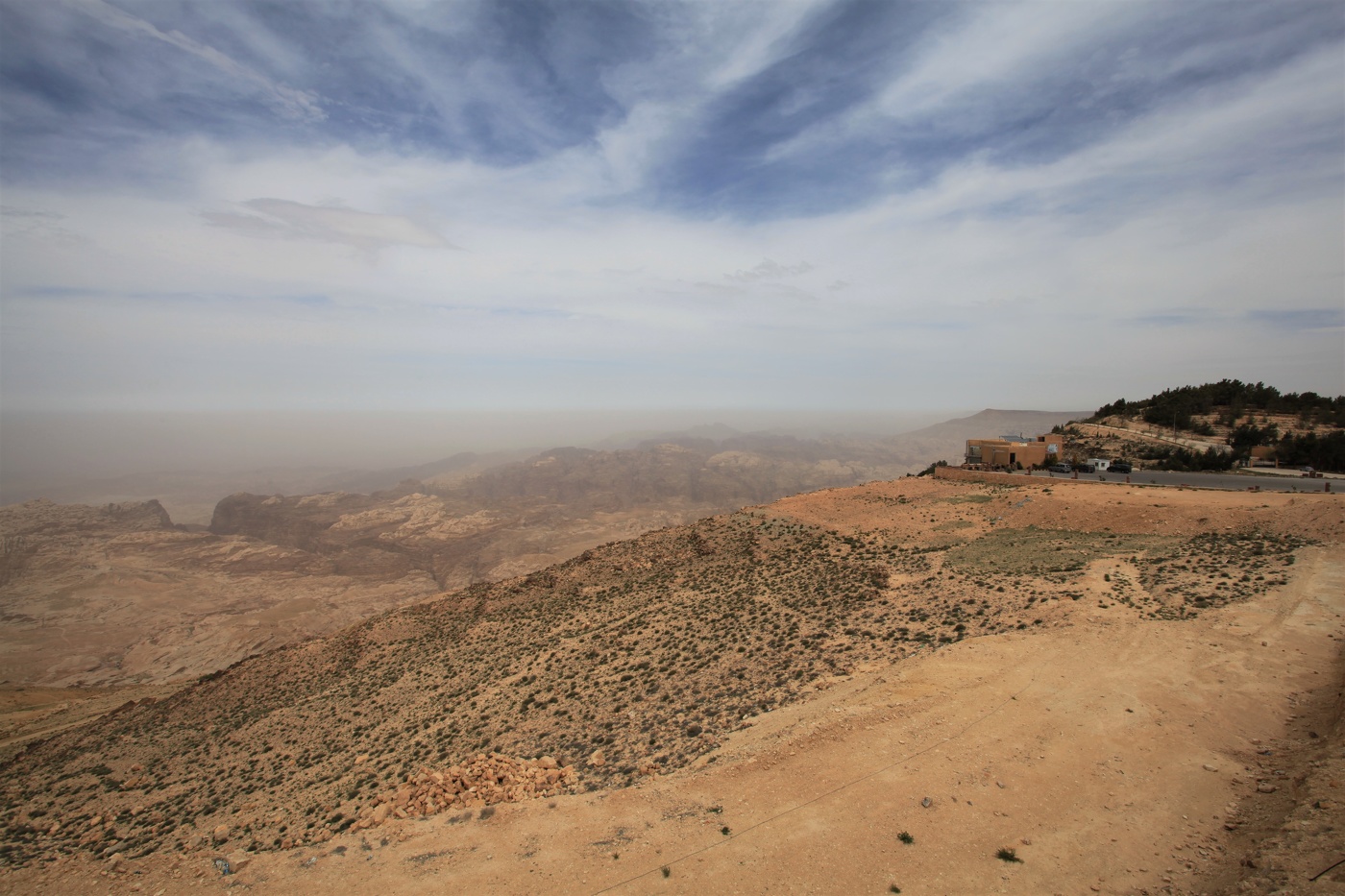 в горах Иордании