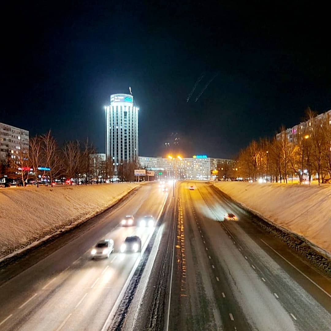 Набережные Челны ночью