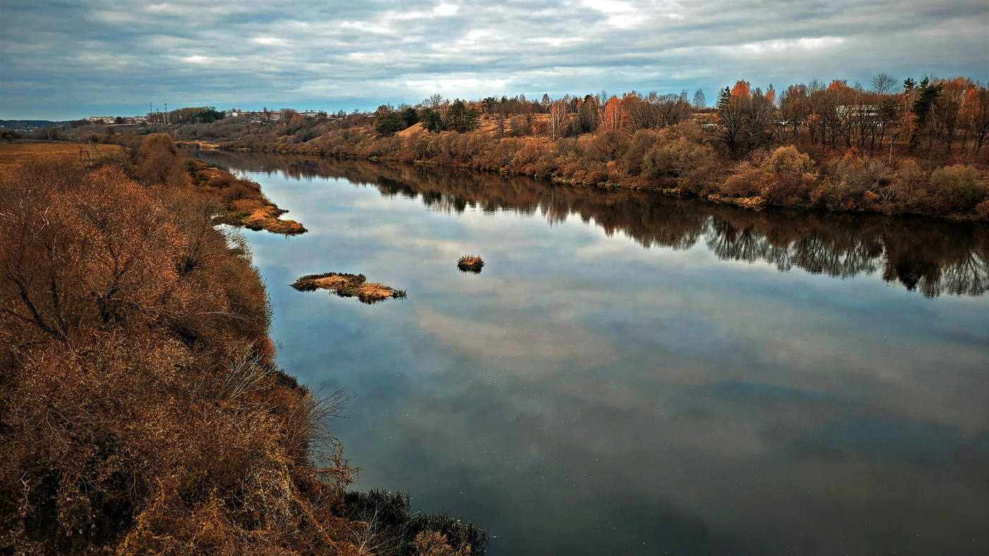 Осень на реке Угра.
