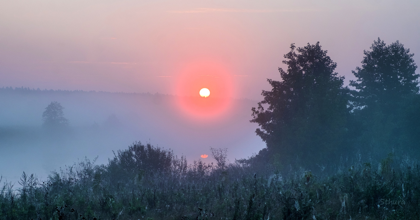 Сентябрь. Восход.