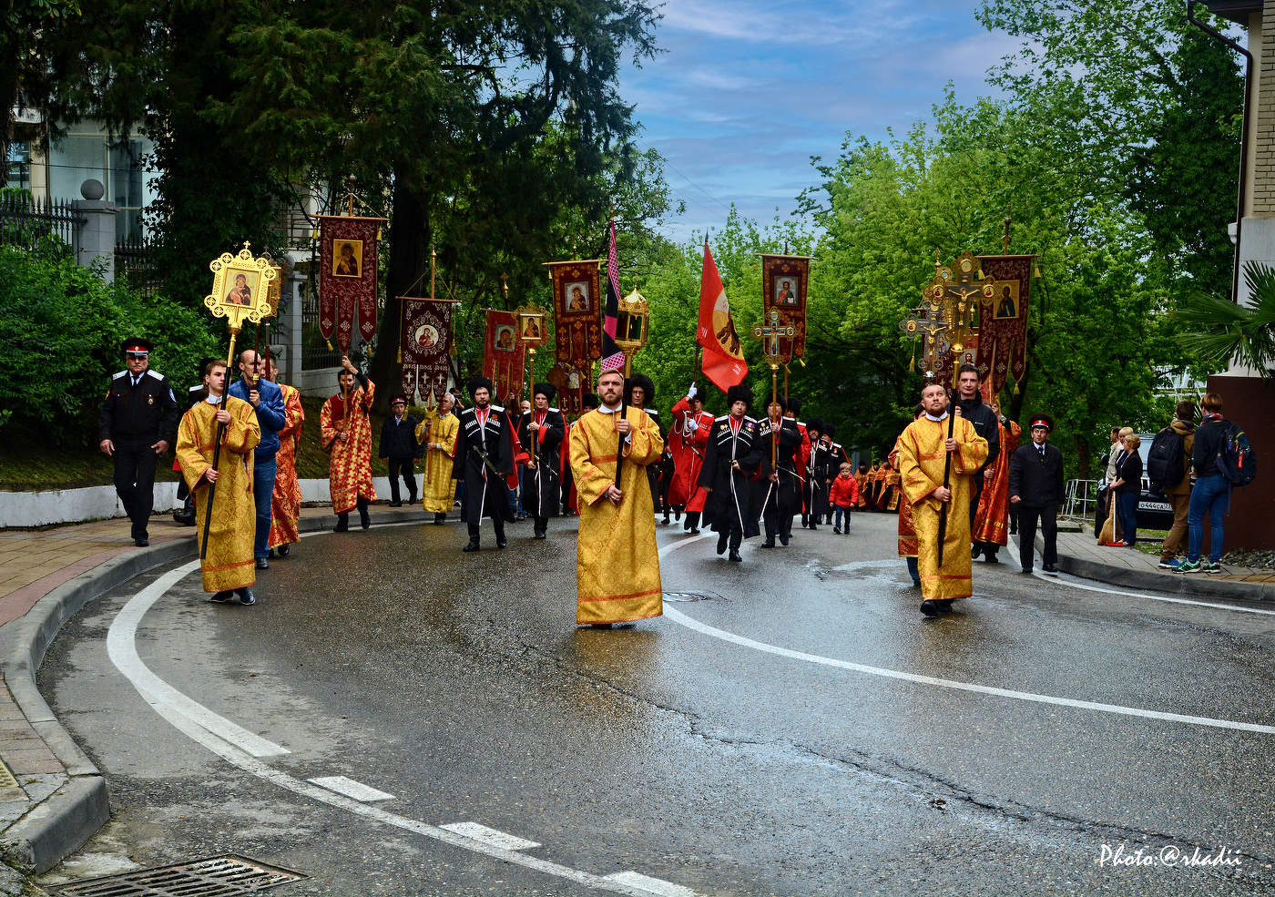 Крестный ход.(серия)