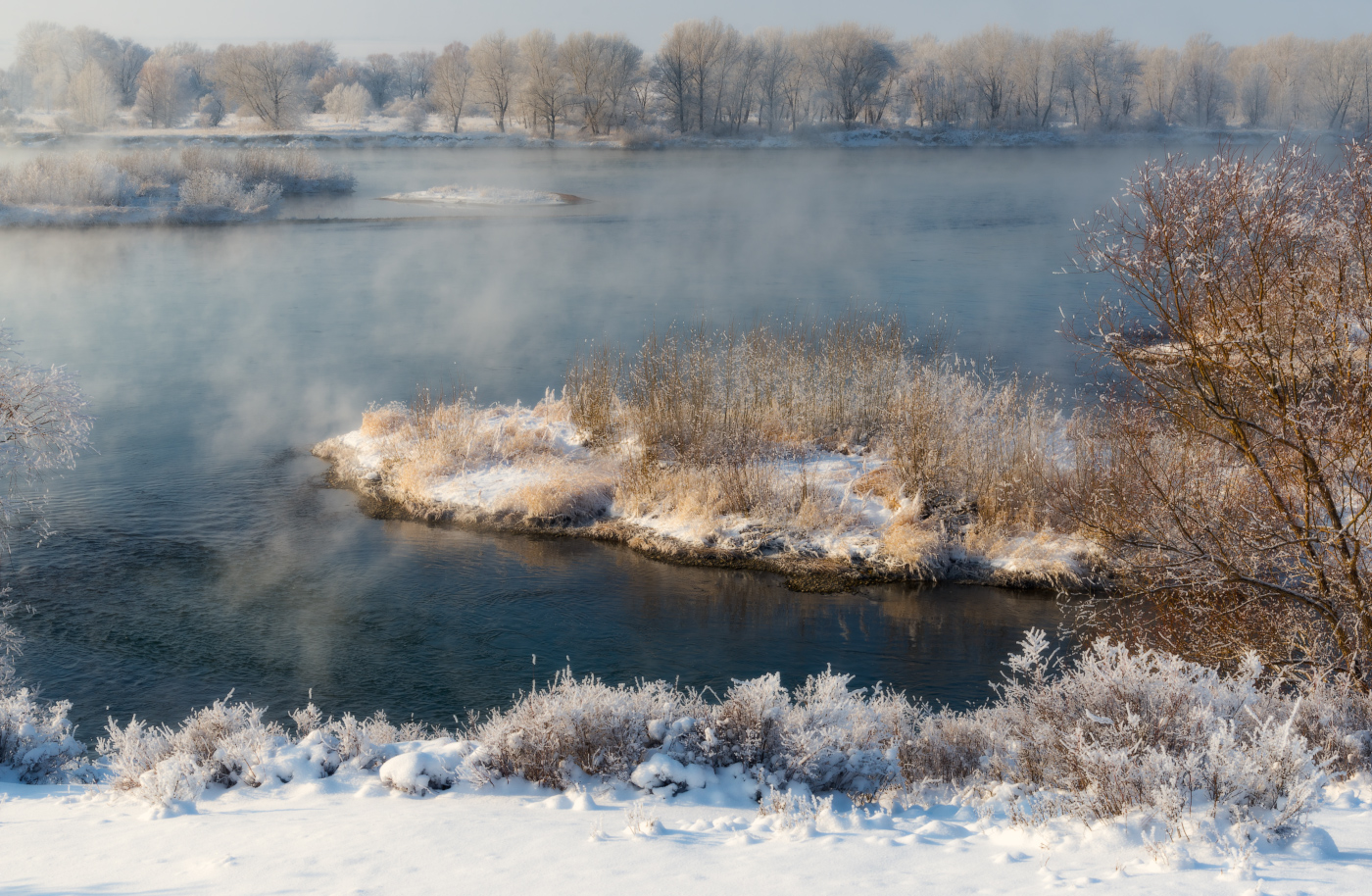 Зимний берег