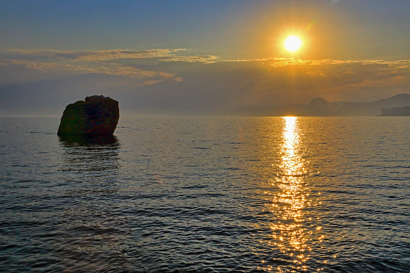 Вечер в бухте Капсель