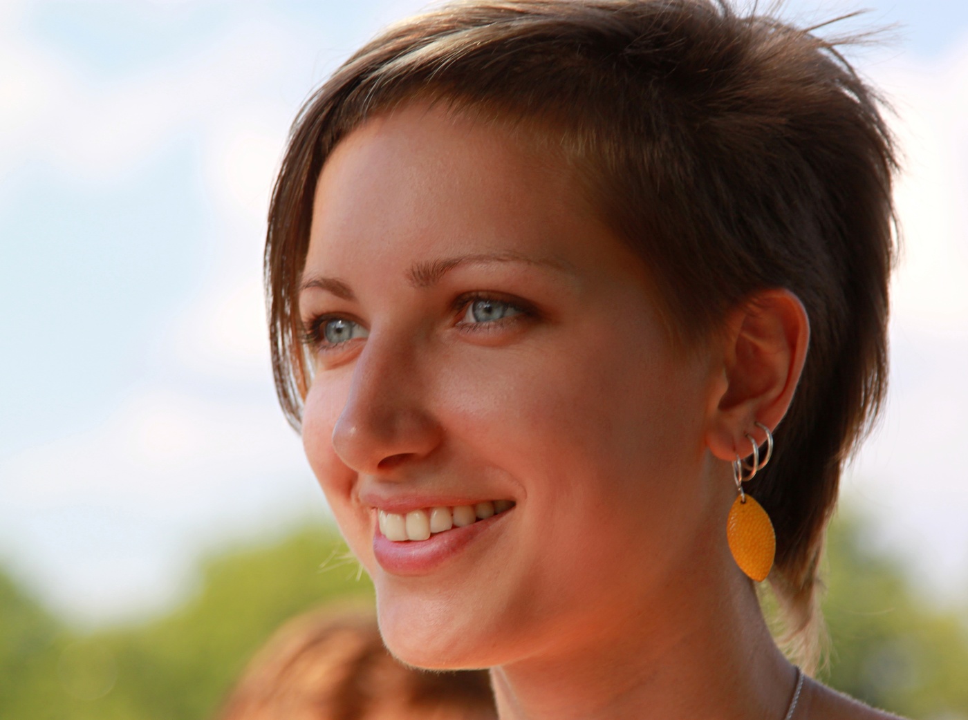 Уличный портрет