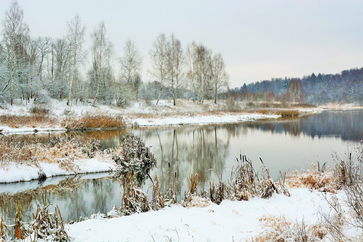 "Ноябрь проходит, где-то между тоской и ожиданьем нег..."