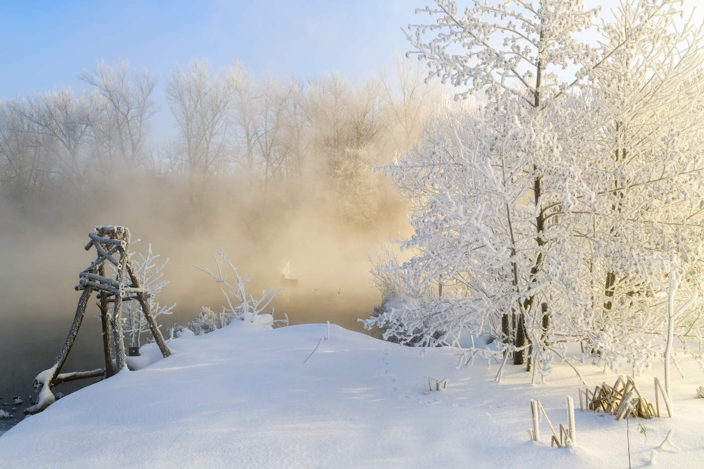 Морозное,чудесное утро