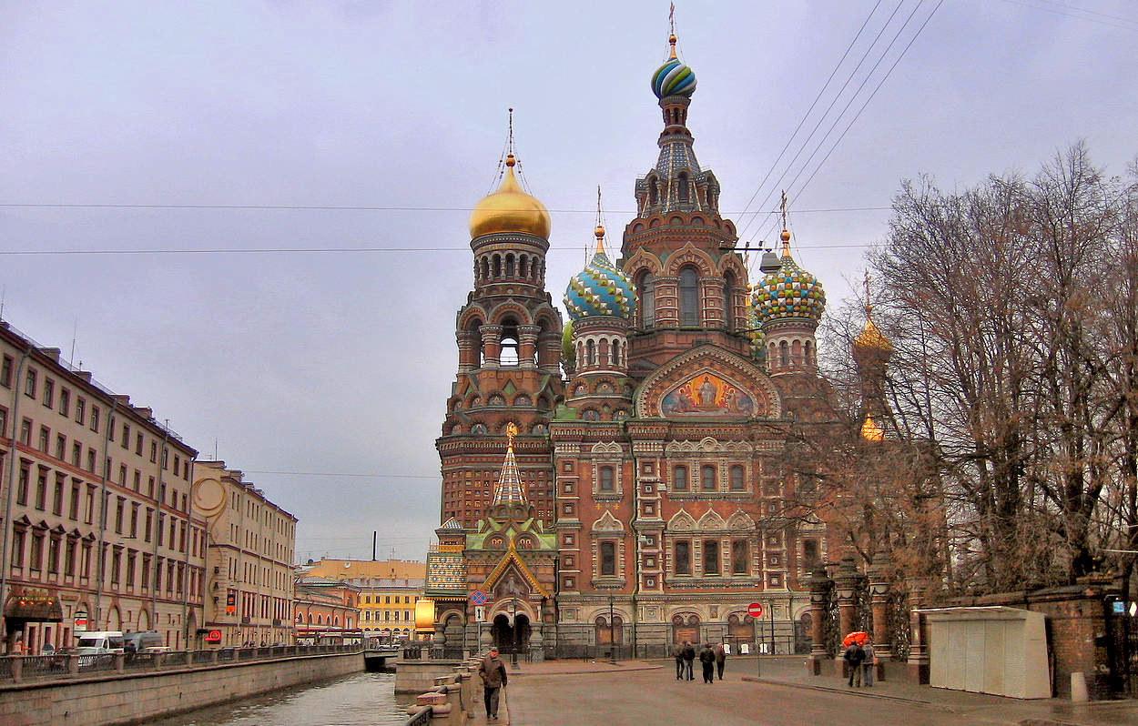 Храм Воскресения Христова на Крови́ в Питере