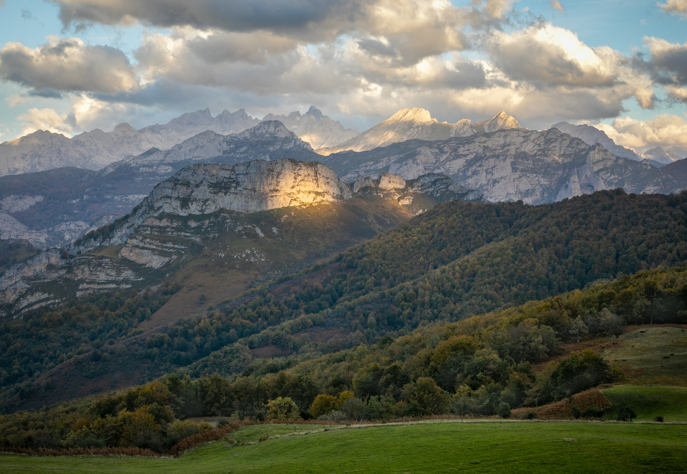 Последние лучи...