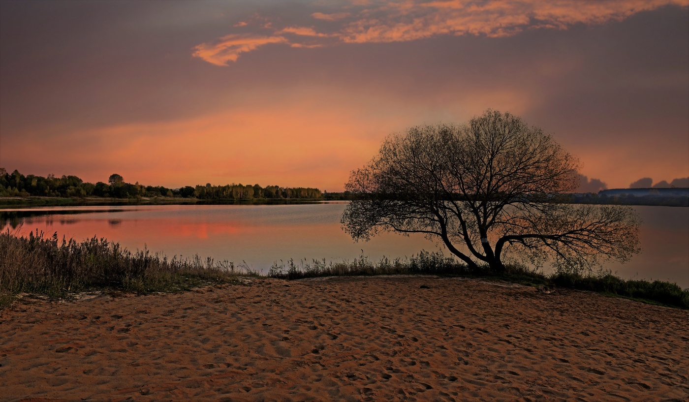 Последние осенние закаты.
