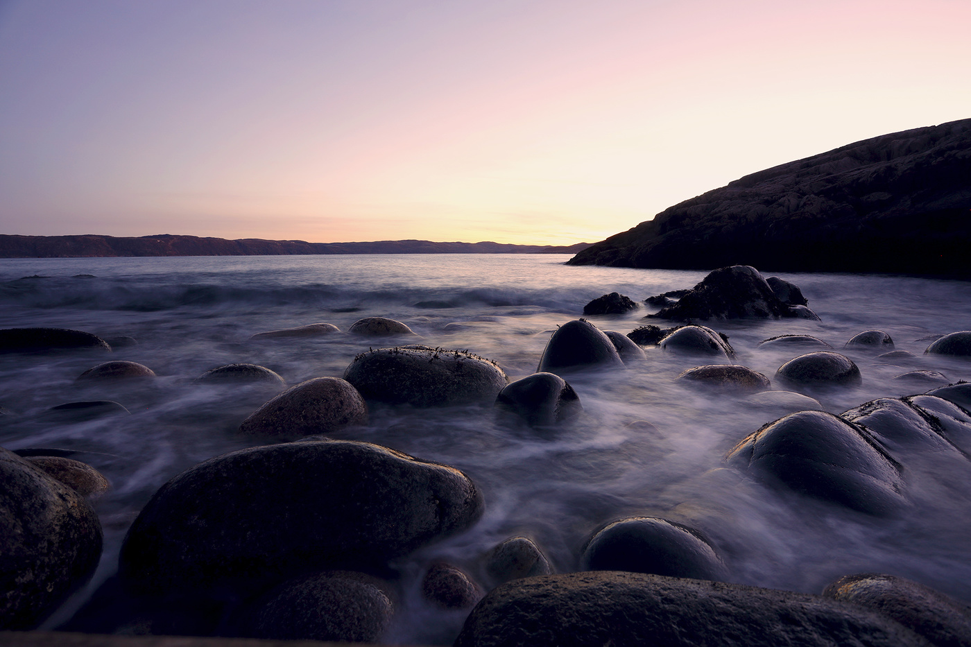 Рассвет у моря