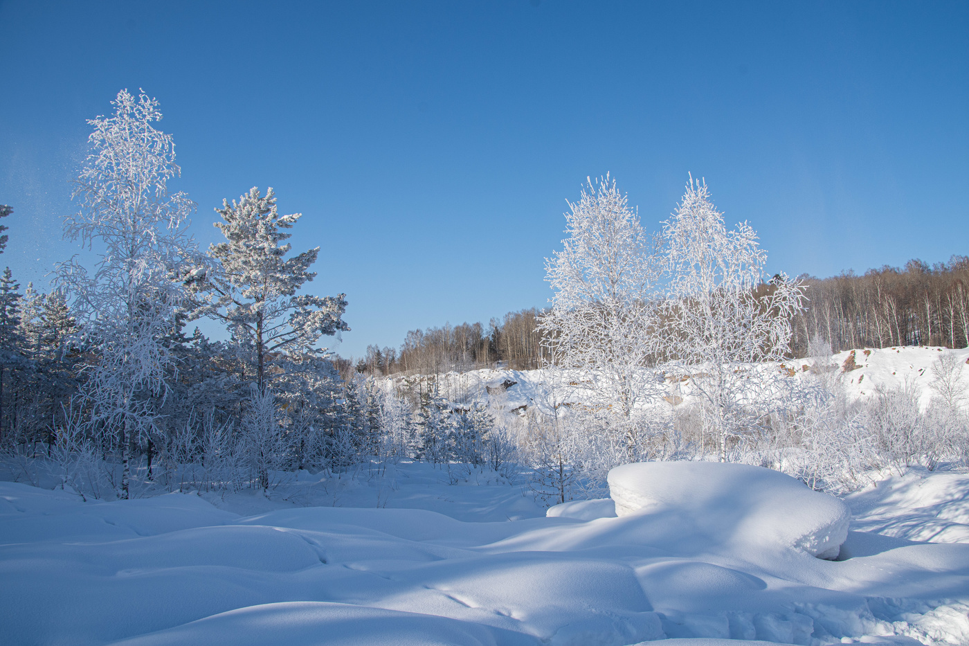 Заморозило