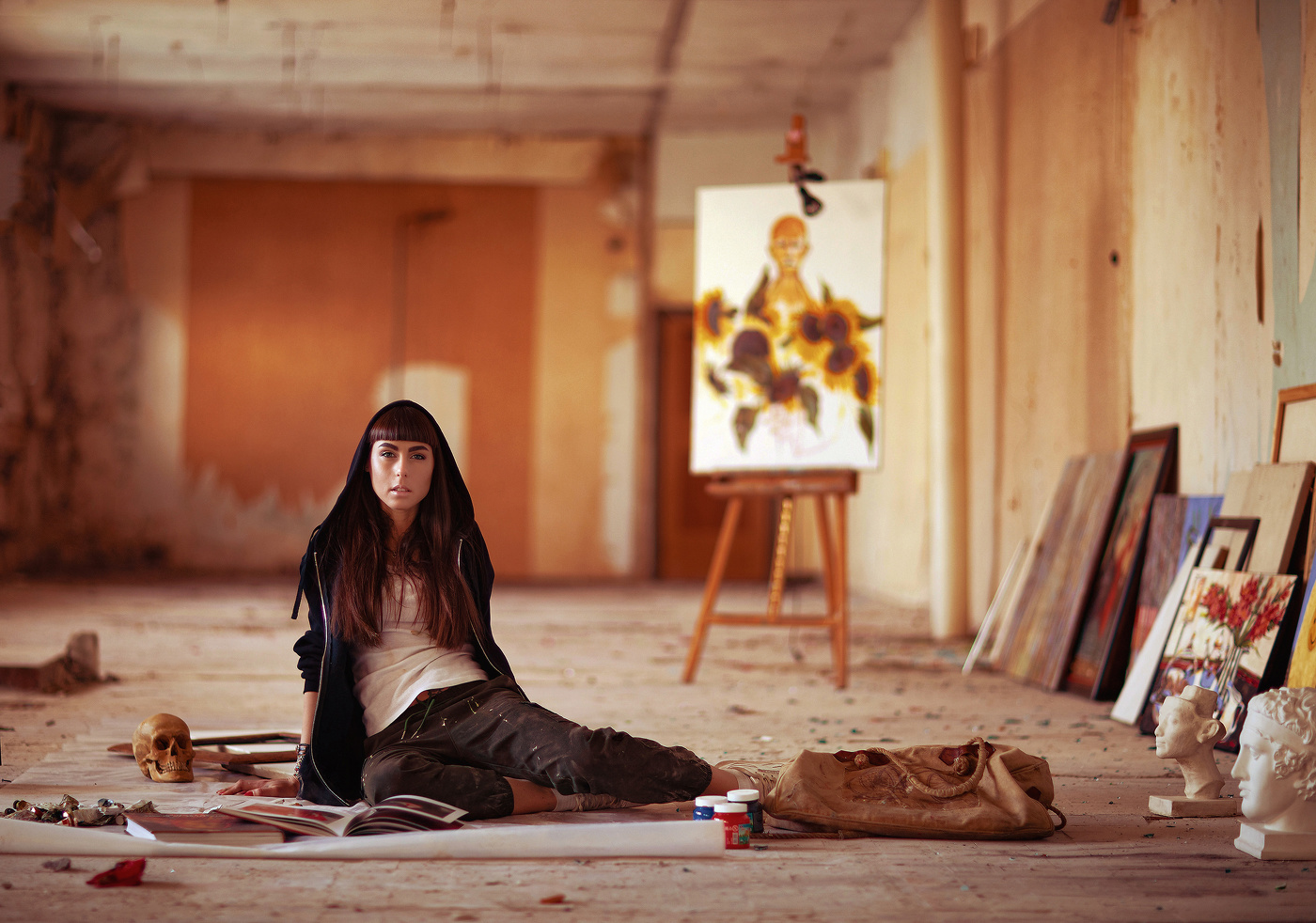 В мастерской