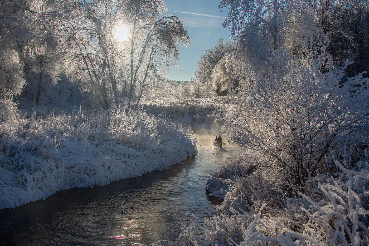 Dort auf unbekannte Wege ...