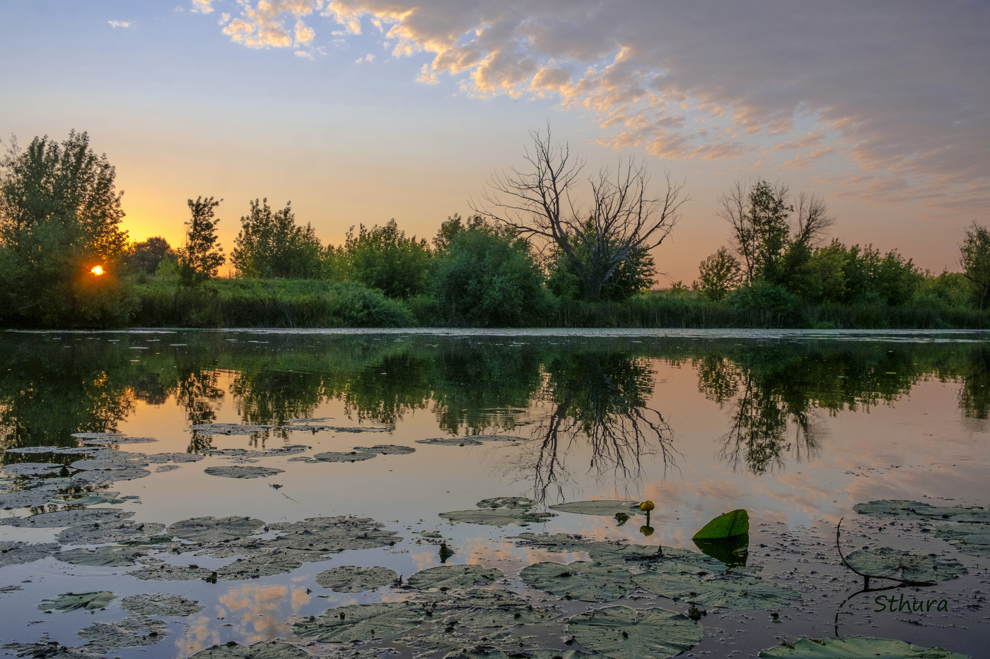 Озеро Студёное. Рассвет.