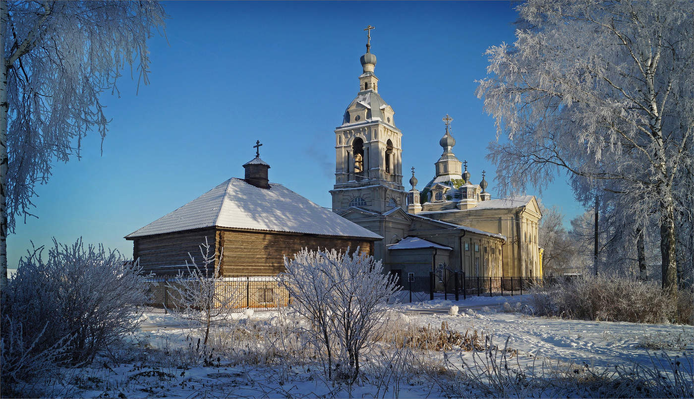В морозный день