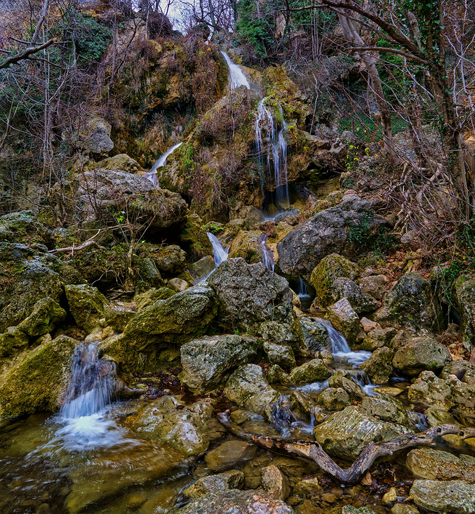 Декабрский водопад Су-Учхан