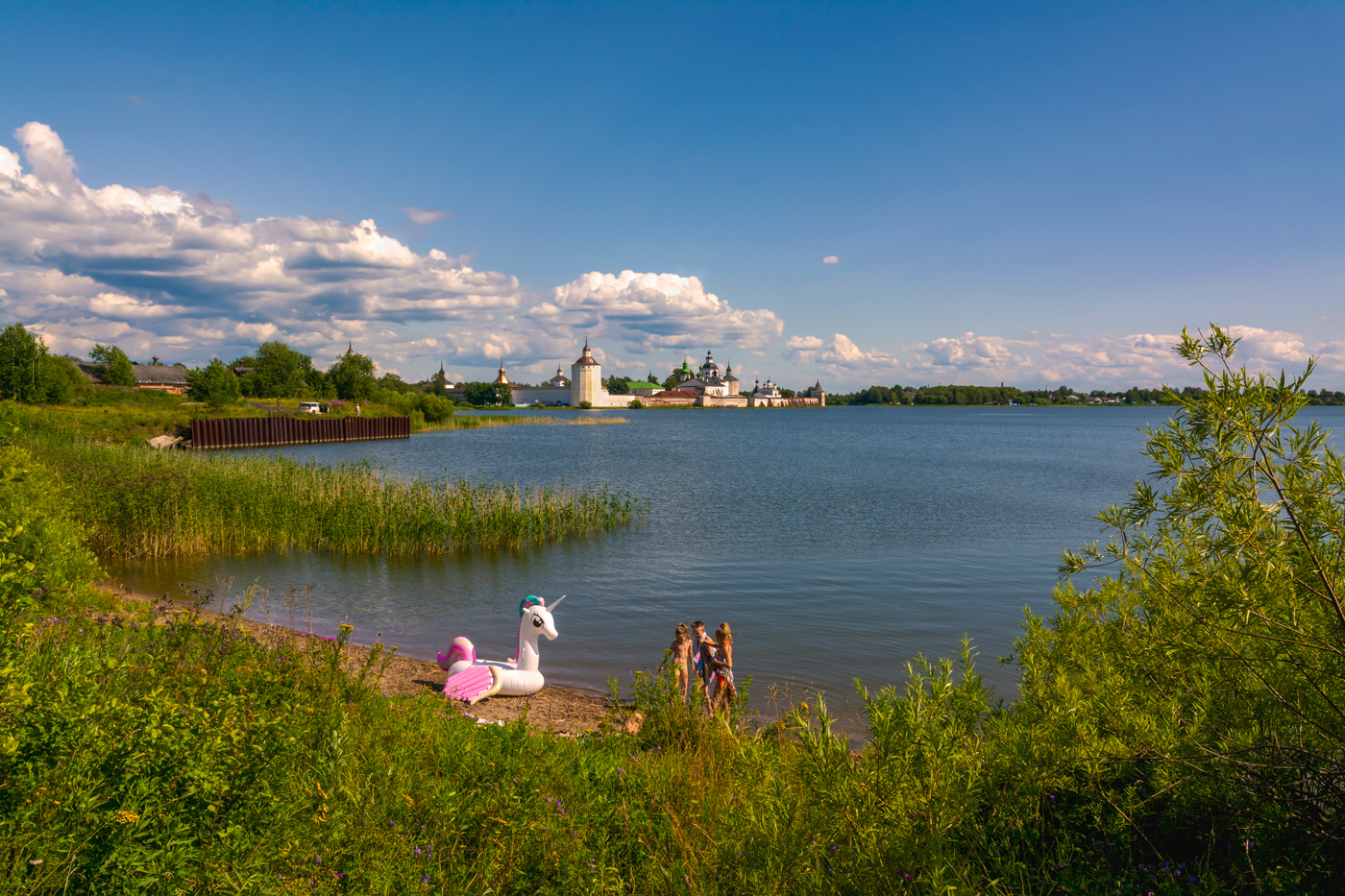 лето в русском городке