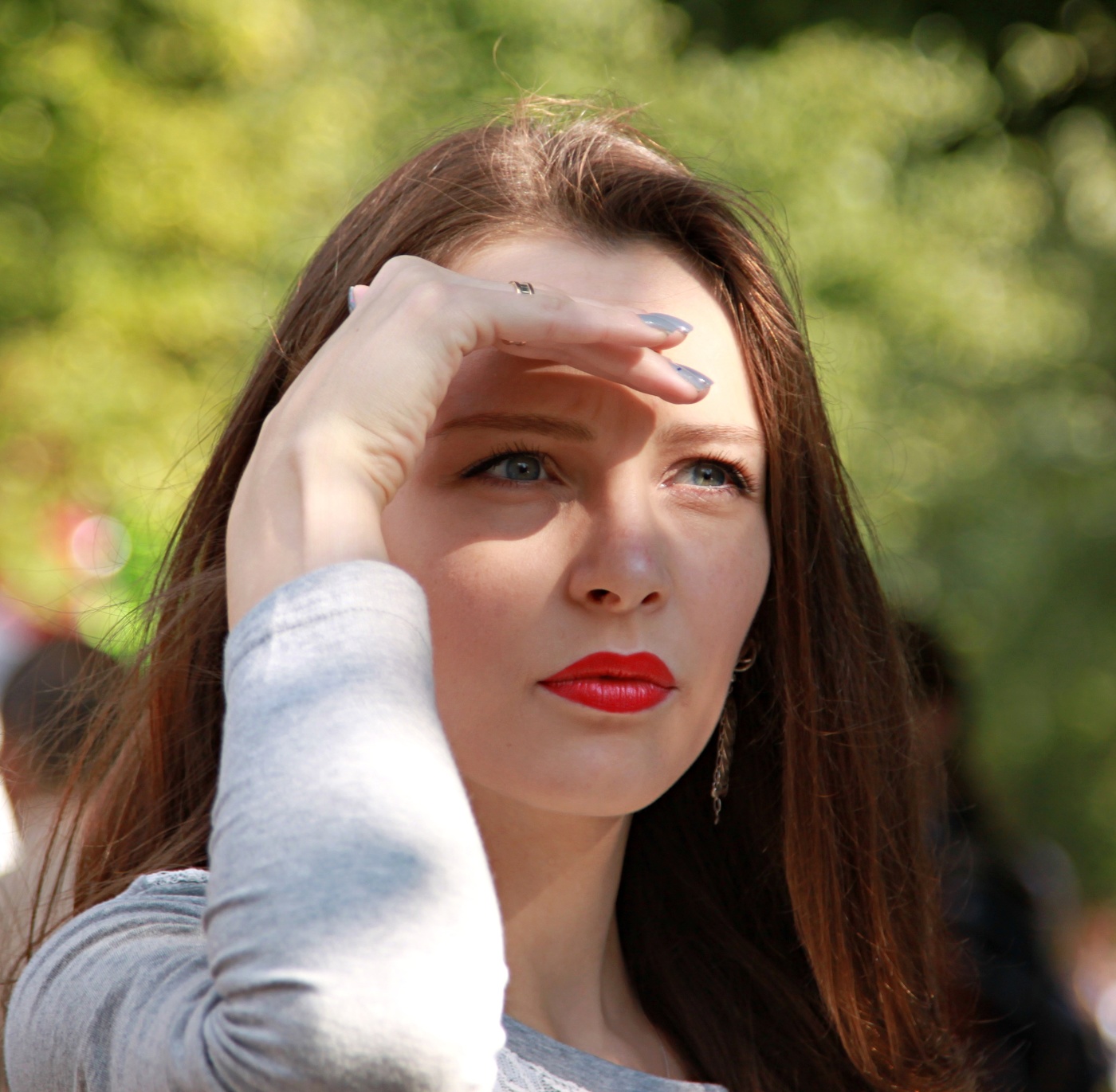 Портрет прохожей