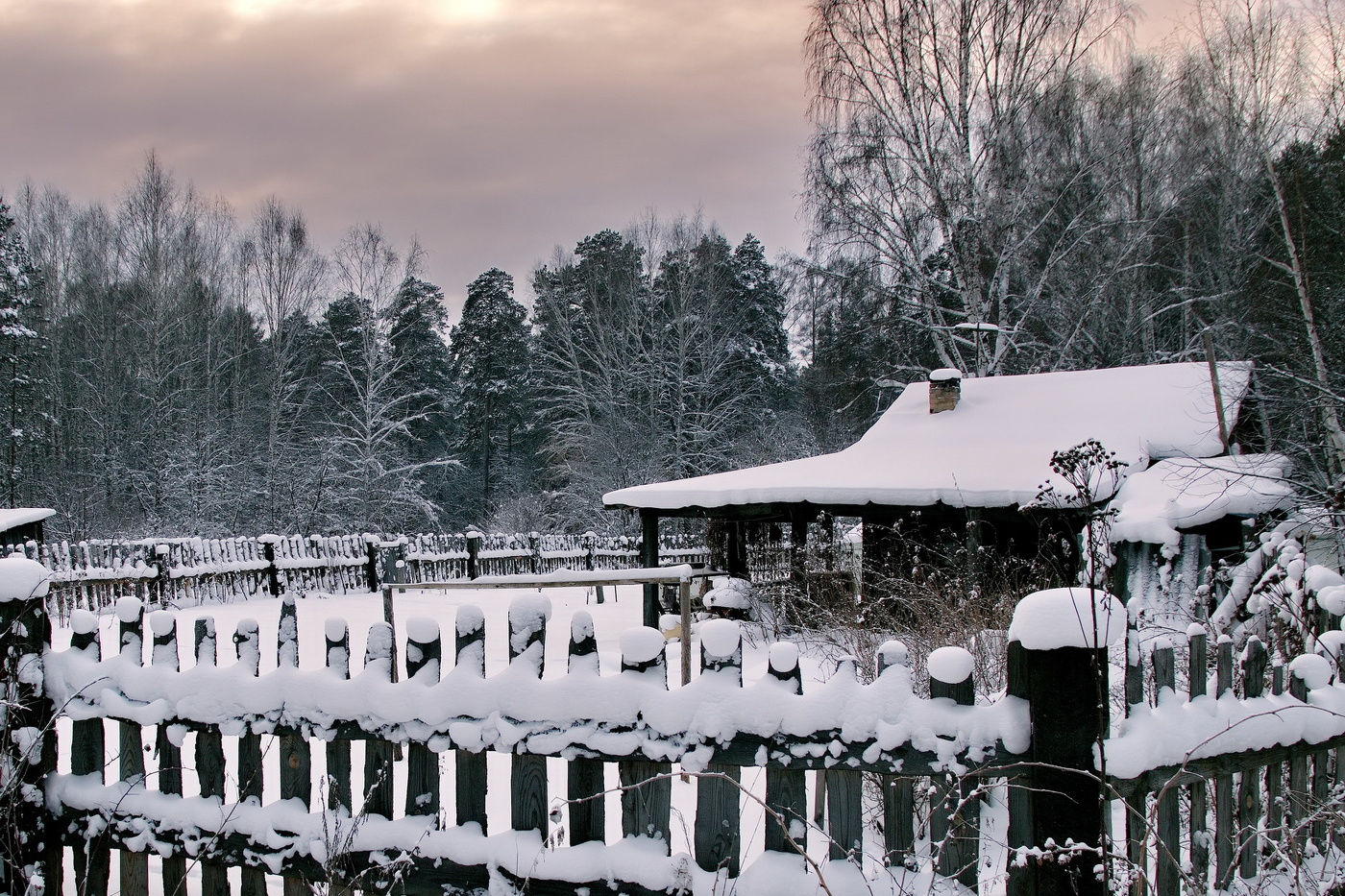 *Зимние сумерки.**