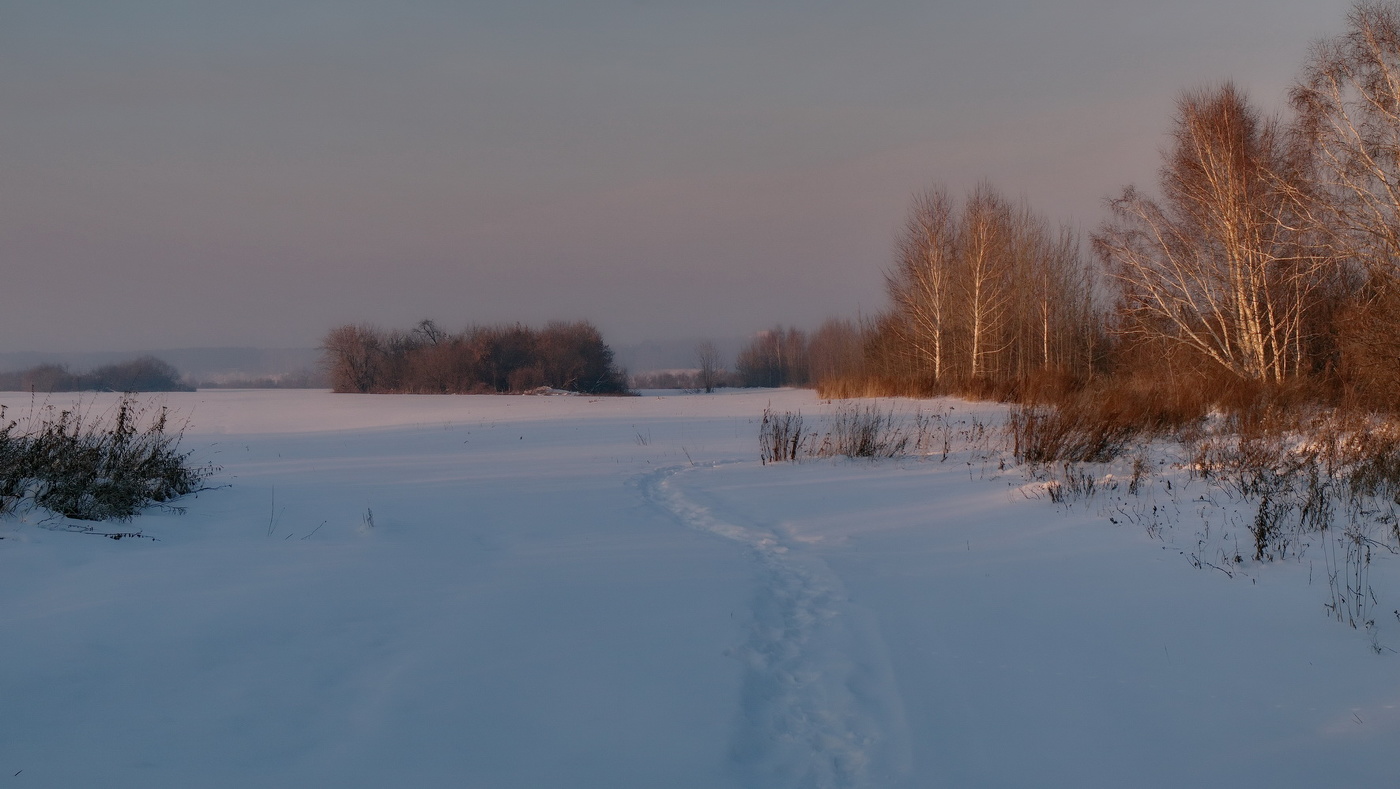 **Морозным днём.*