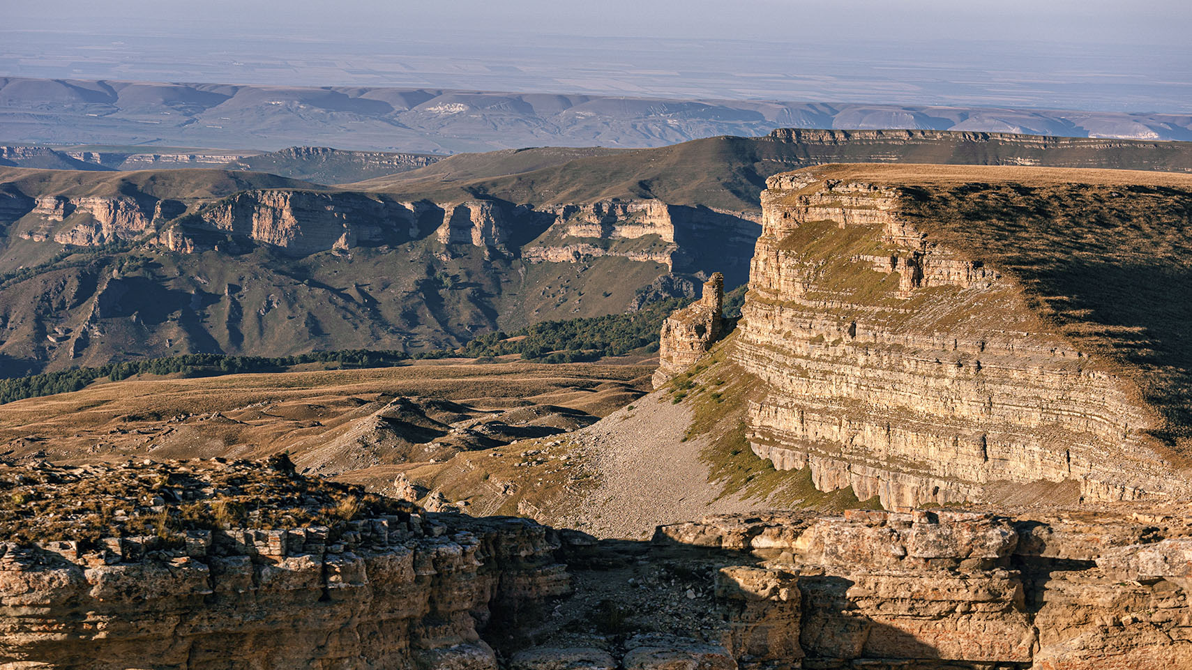 На закате...