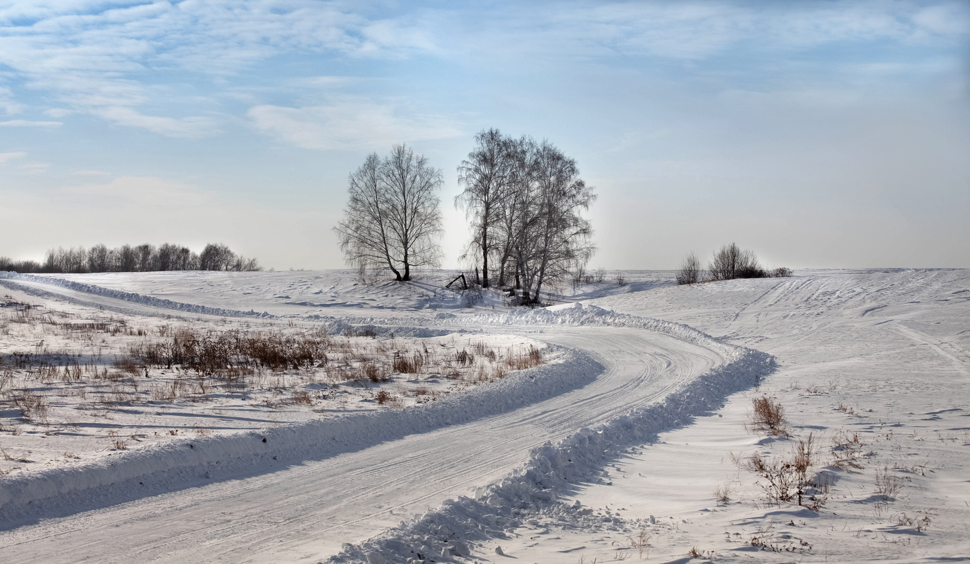 Зимний пейзаж.