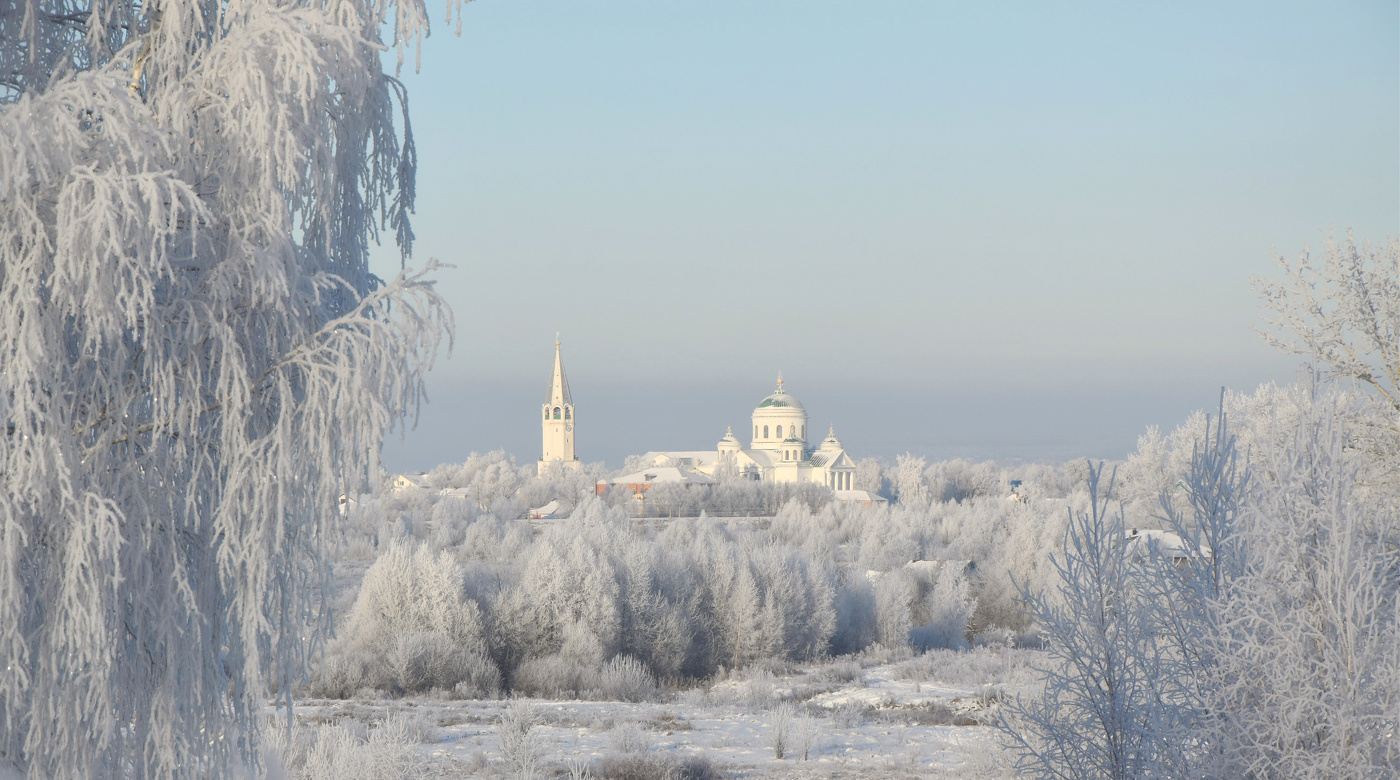 В зимней раме