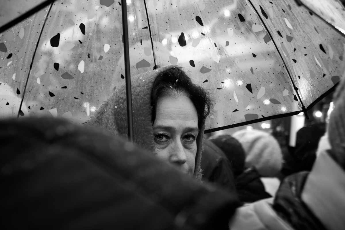 Снежный дождь