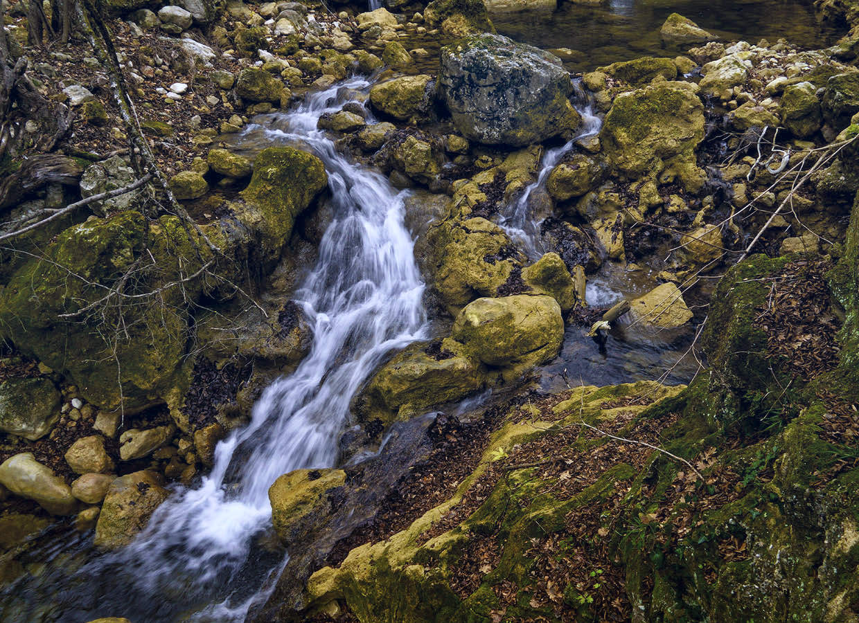 В Кизилкобинском ущелье