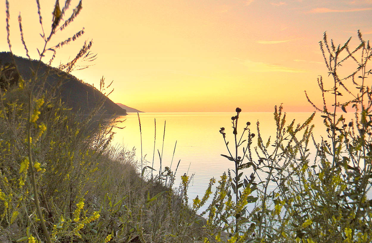 На рассвете