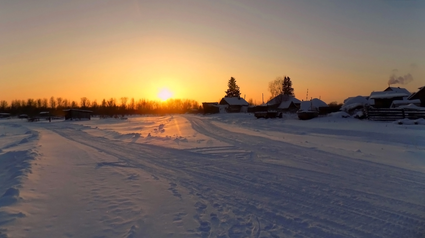 Зимний закат