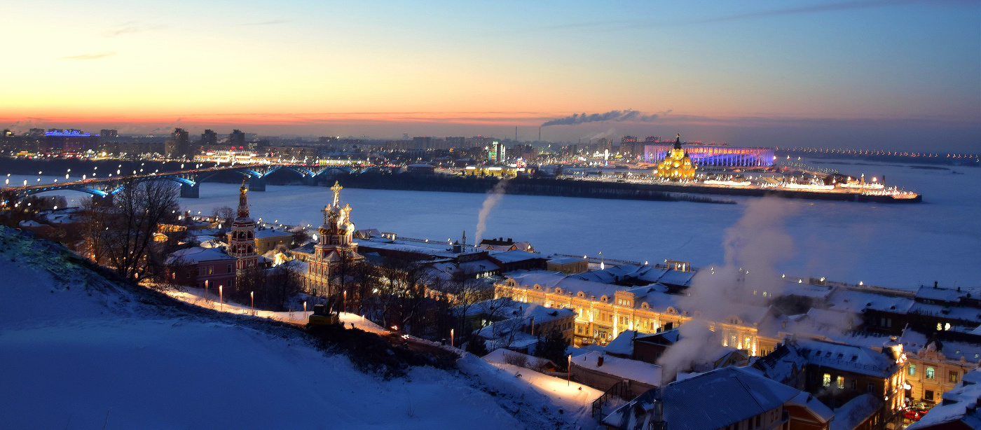 Краски зимнего вечера