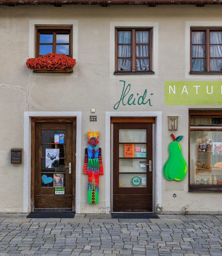 Фрагмент домика в деревне