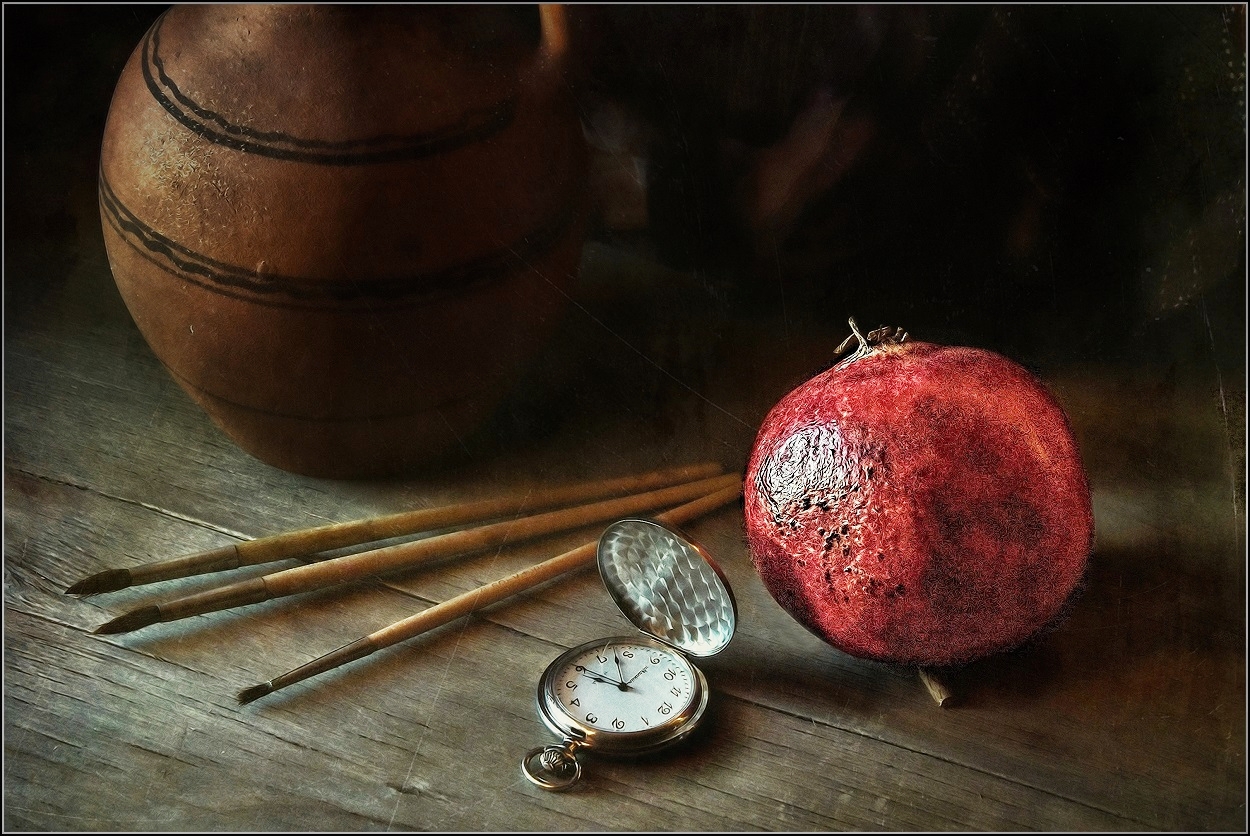 ..... Этюд с гранатом ......