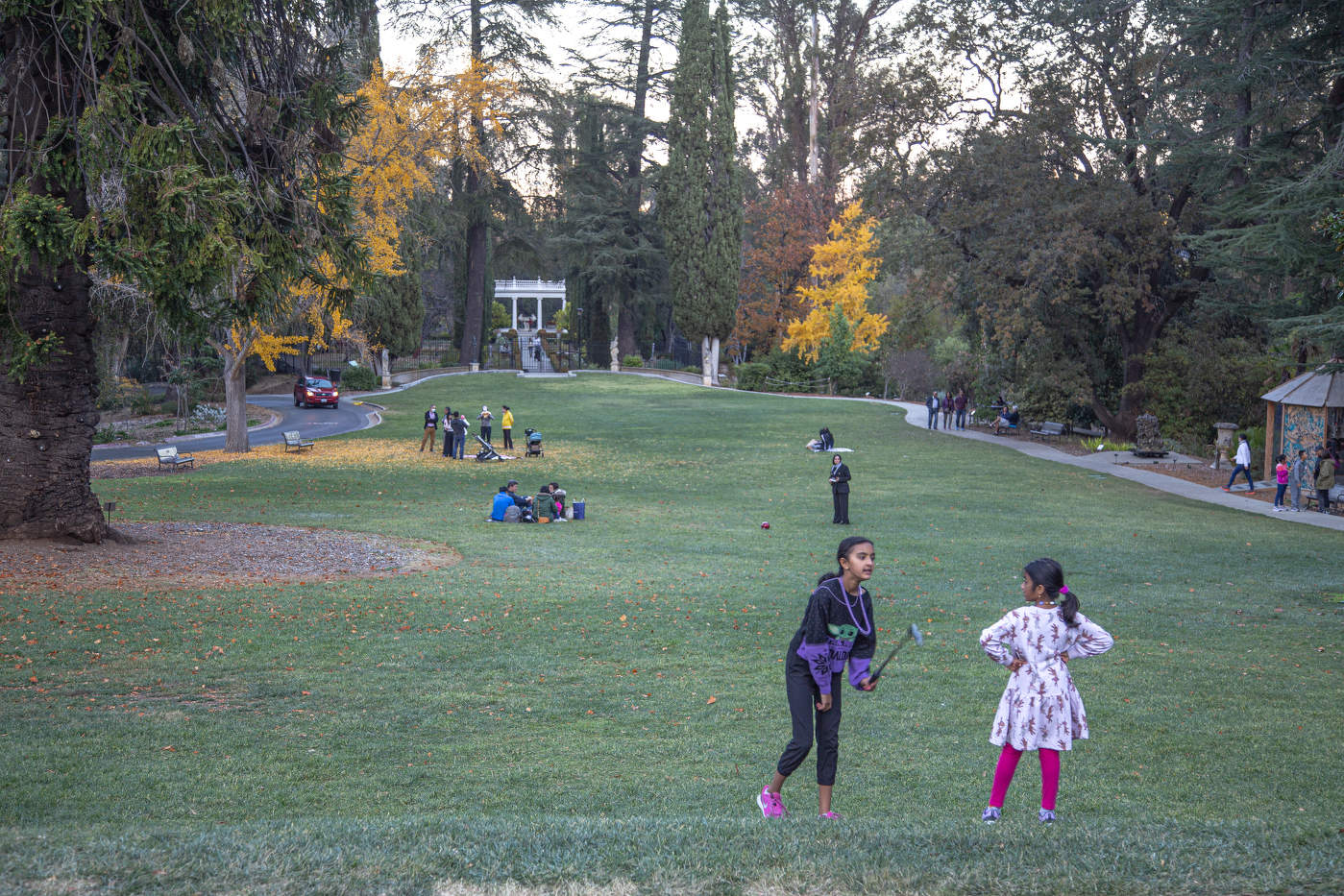 Выходной день в парке