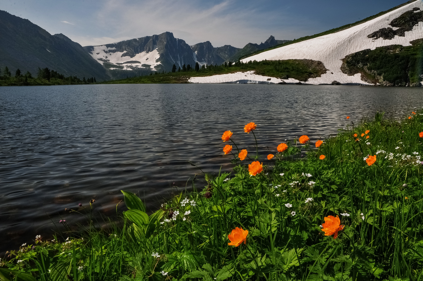 На озере Круглом Кузнецком Алатау