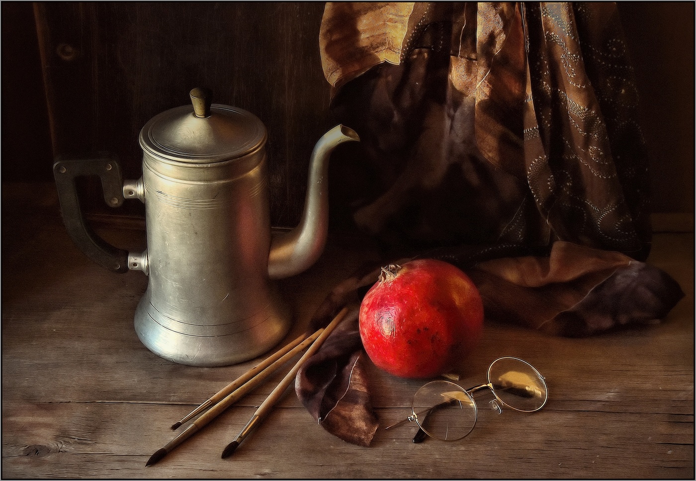 ...... Этюд с гранатом ....