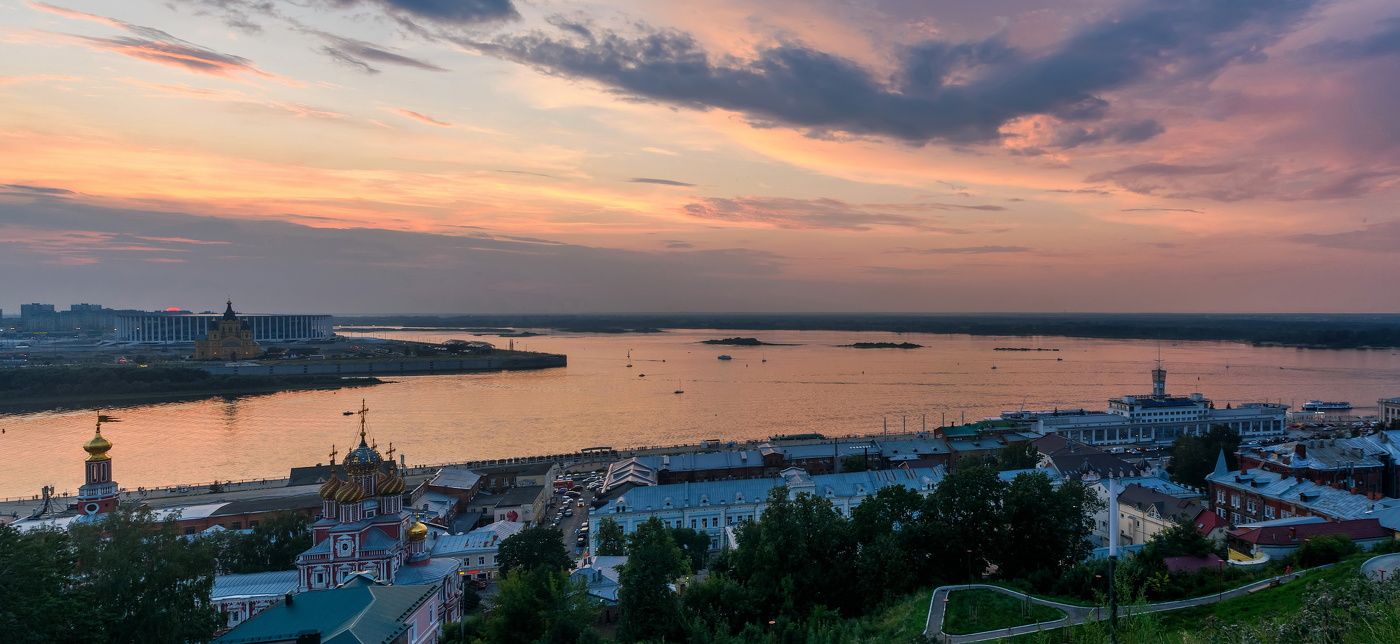 Закат над Стрелкой