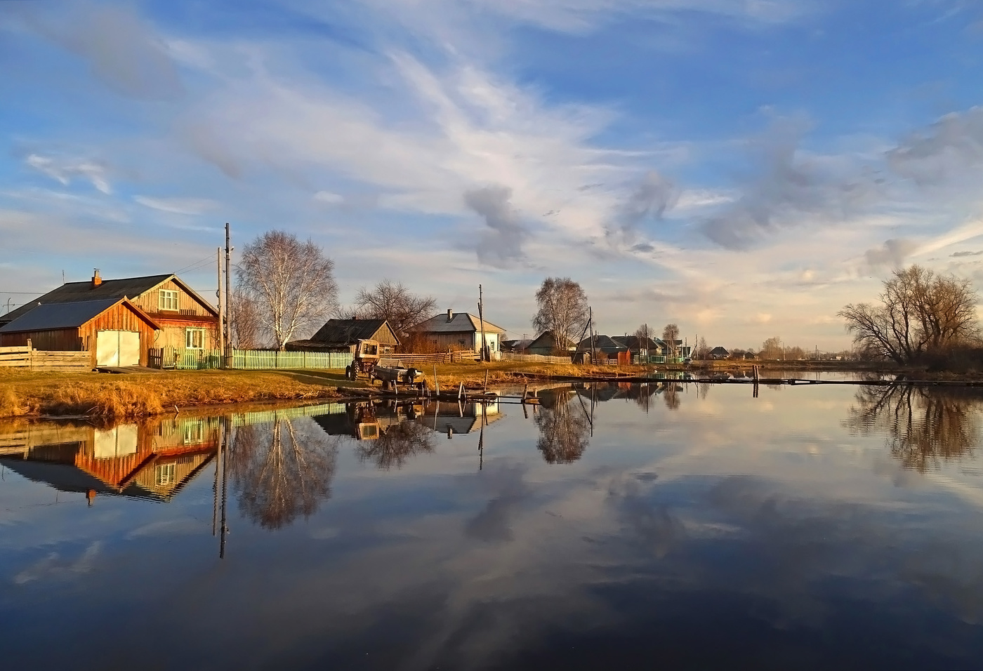 Деревенька моя...