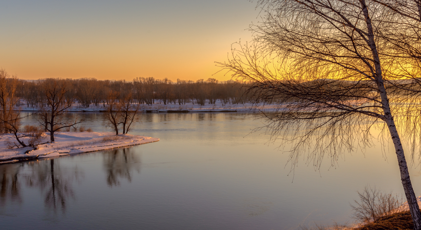 Багряный закат
