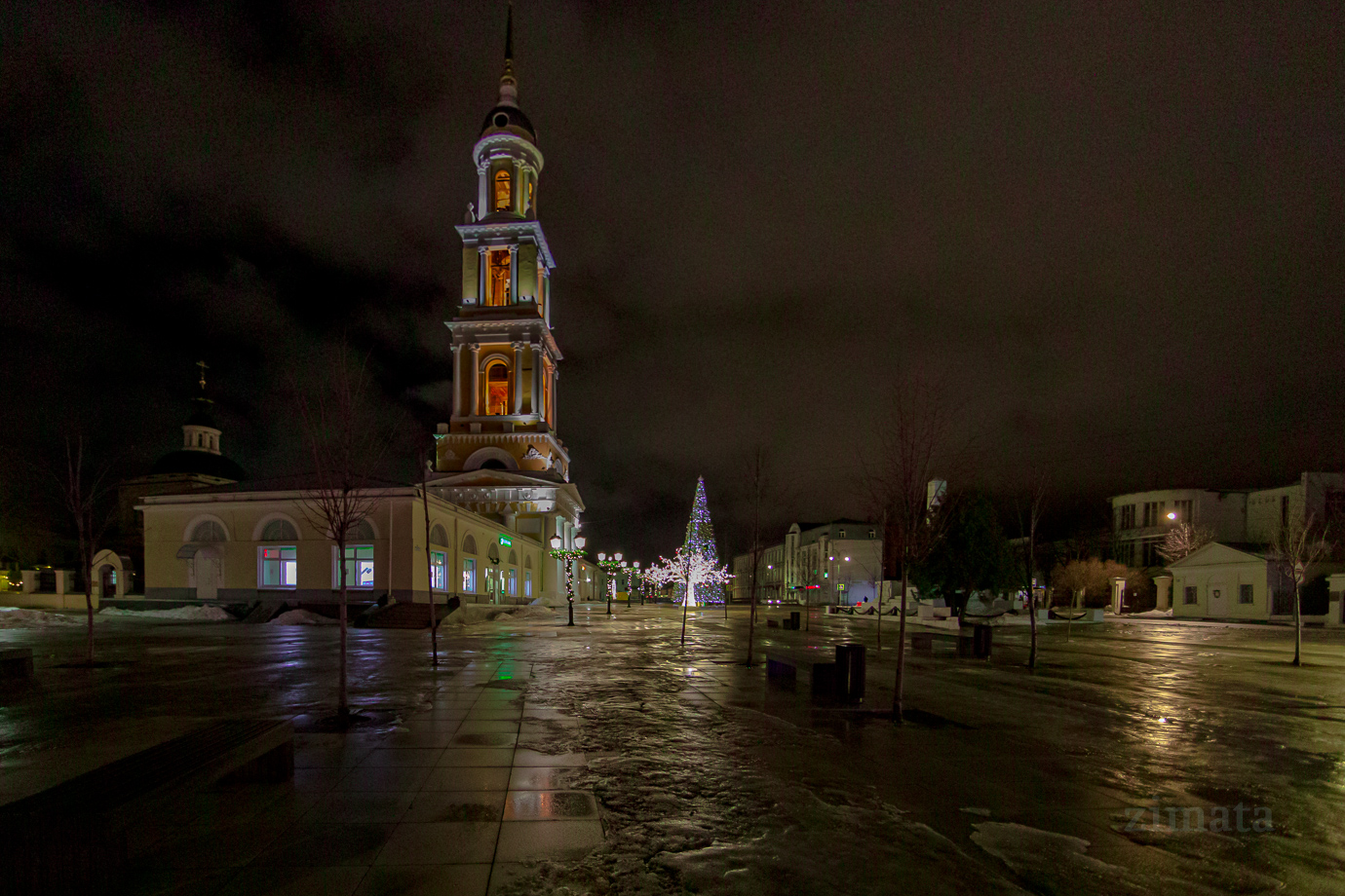 раннее утро в Коломне