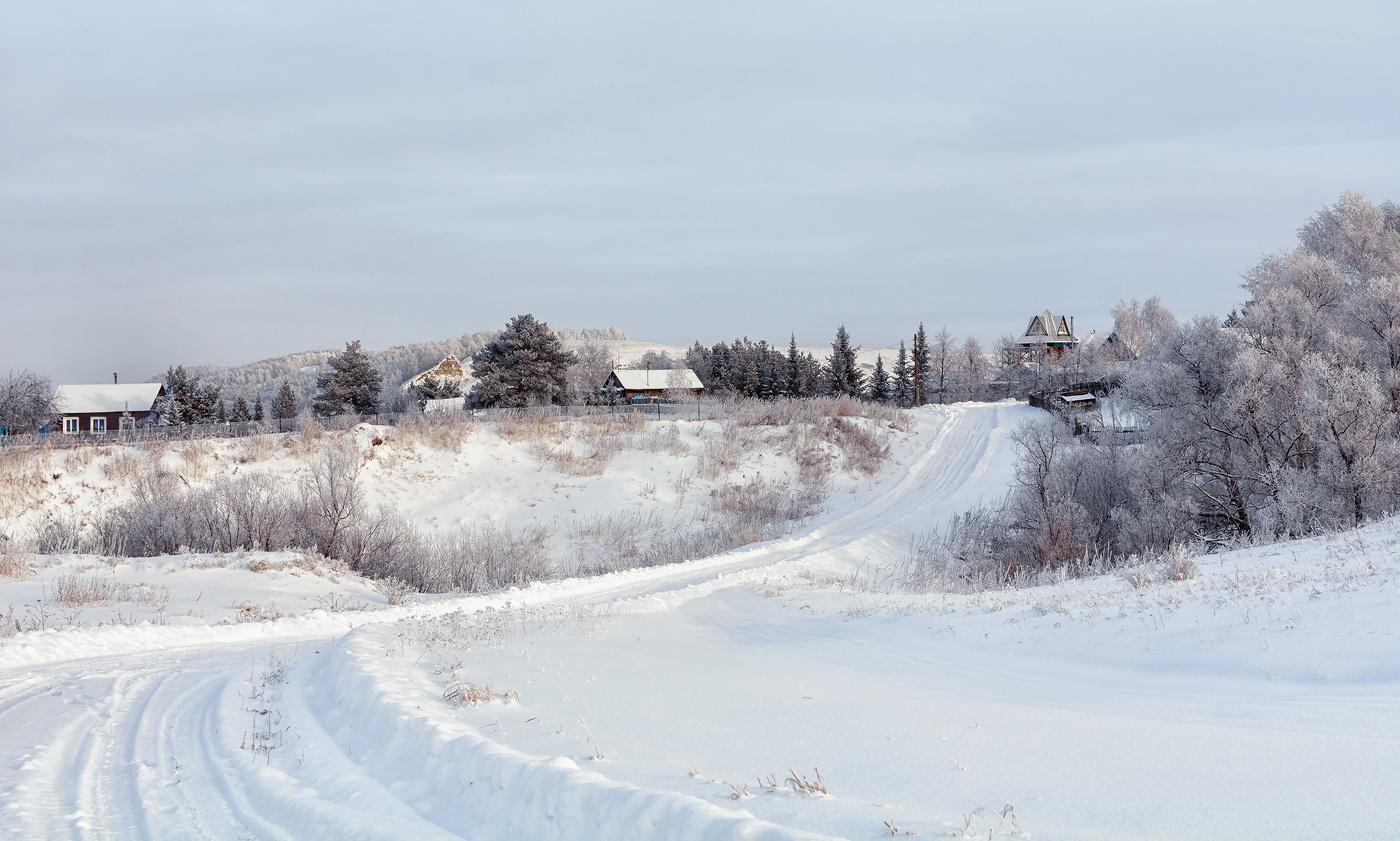 дорога в Новый год..